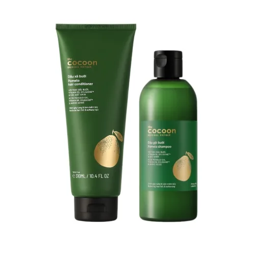 Hình ảnh Combo Dầu Gội Xả Bưởi Cocoon Hỗ Trợ Tóc Gãy Rụng 310ml trong bộ sưu tập Vệ sinh, chăm sóc cá nhân
