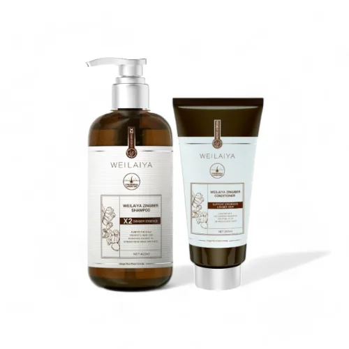 Combo Dầu Gội Xả Gừng Weilaiya Màu Nâu Zingiber X2 Ginger Essence Giúp Làm Sạch Gàu – một lựa chọn đáng tham khảo trong Vệ sinh, chăm sóc cá nhân