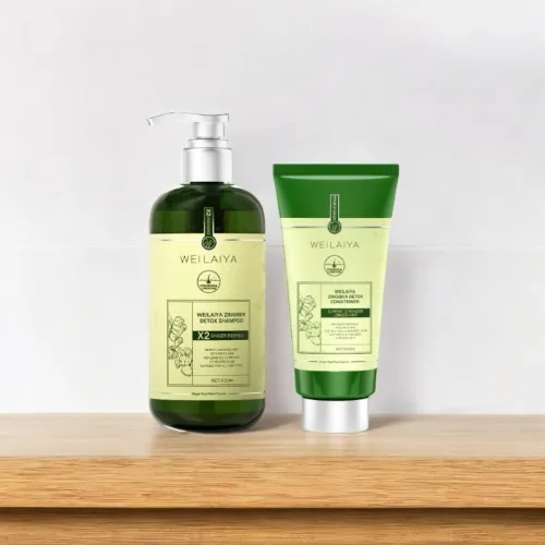 Đánh giá combo Dầu Gội Xả Gừng Weilaiya Màu Xanh Zingiber Detox X2 Ginger Essence Giúp Tóc Bóng Khỏe Giảm Gãy Rụng
