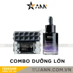 Bảng giá sỉ combo Dưỡng Da Face Cá Hồi DNA Pro V2 Lớn + Serum Bakuchiol Ampoule V2 Lớn Meea Orgin
