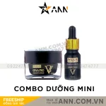 Phân phối combo Dưỡng Da Face Cá Hồi DNA Pro V2 Mini + Serum Bakuchiol Amploule V2 Mini Meea Origin
