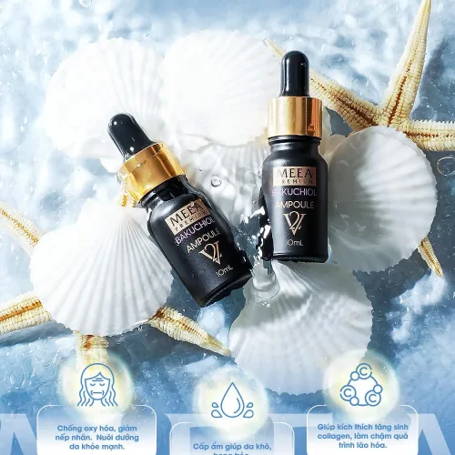 Phân phối combo Dưỡng Da Face Cá Hồi DNA Pro V2 Mini + Serum Bakuchiol Amploule V2 Mini Meea Origin