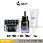 Phân phối combo Dưỡng Da Face Cá Hồi DNA Pro V2 + Serum Bakuchiol V2 + Kem Chống Nắng Meea Organic
