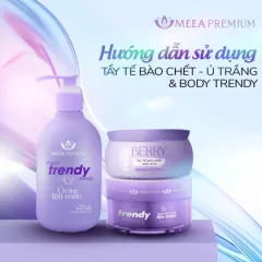Combo Dưỡng Trắng Body Trendy Meea Premium Organic