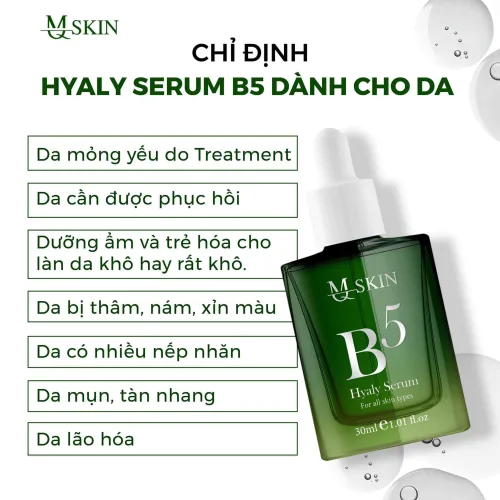 Sỉ combo Face Serum Phục Hồi Da B5 MQ Skin