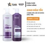 Bộ đôi Mixrs Glaric gội xả màu tím, mỗi chai 500ml