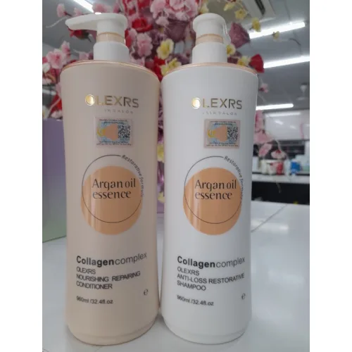 Bảng giá sỉ combo Gội Xả Olexrs Argan Oil Essence Màu Cam 500ml - Phiên Bản Mới 2024