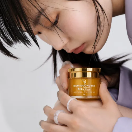Combo Kem Dưỡng Da X3 Đông Anh - Kem Chống Nắng Sun Cream TN Đông Anh 30g + Serum Cấp Ẩm HA Collagen TN Đông Anh 15ml + Kem Face Nén Collagen X3 Plus Đông Anh 15g Phiên Bản Mới