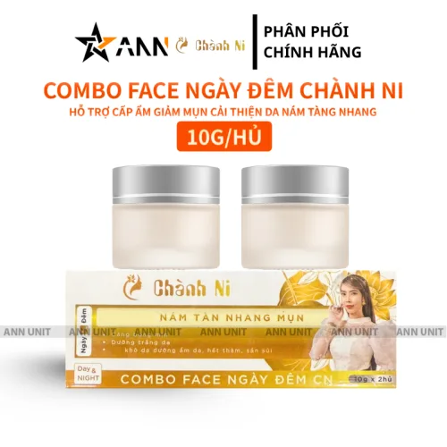Combo kem dưỡng da mặt Chành Ni ngày và đêm 2 hũ x 10g