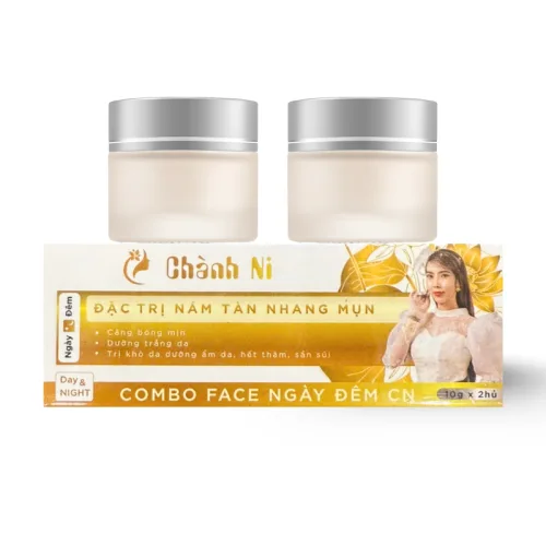 Combo kem dưỡng da mặt Chành Ni ngày và đêm 2 hũ x 10g
