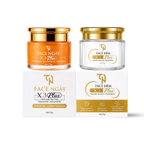 Hình ảnh Combo 2 Hộp Kem Face Ngày Đêm Collagen X3 TN Đông Trùng Hạ Thảo Mỹ Phẩm Đông Anh 15g - Phiên Bản Mới trong bộ sưu tập mỹ phẩm đông anh