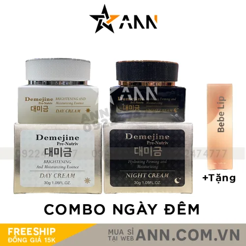 Combo Kem Face Ngày và Face Đêm Demejine Tem TT Cosmetic