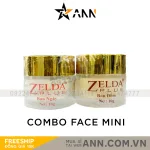 Bộ kem face Zelda Plus Mini ngày và đêm, 10g x 2