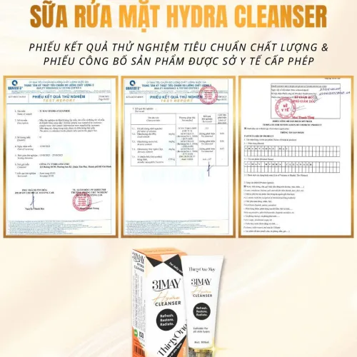 Combo Kem Nám 31may Acnifix 15g + Serum Cang Bóng 31may Acnidrop 10ml + Sữa Rửa Mặt 31may Hydra Cleanser 100ml - Mỹ Phẩm Thirty One May