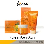 MQ Skin Sâm Chanh Mật, bộ kem tẩy lông và kem thâm nách 50g & 10g