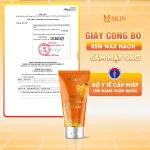 MQ Skin Sâm Chanh Mật, bộ kem tẩy lông và kem thâm nách 50g & 10g