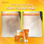 MQ Skin Sâm Chanh Mật, bộ kem tẩy lông và kem thâm nách 50g & 10g