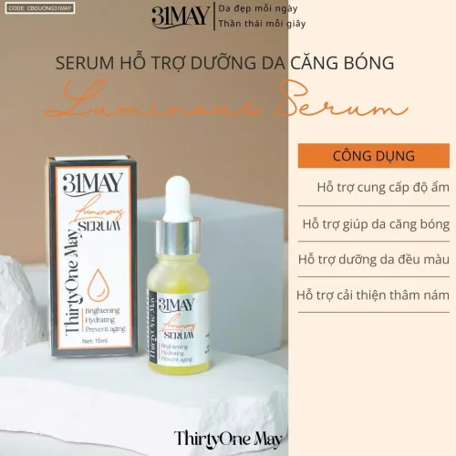 Hai món có bắt buộc phải dùng cùng nhau không? — Serum 31May Luminous & Kem Face