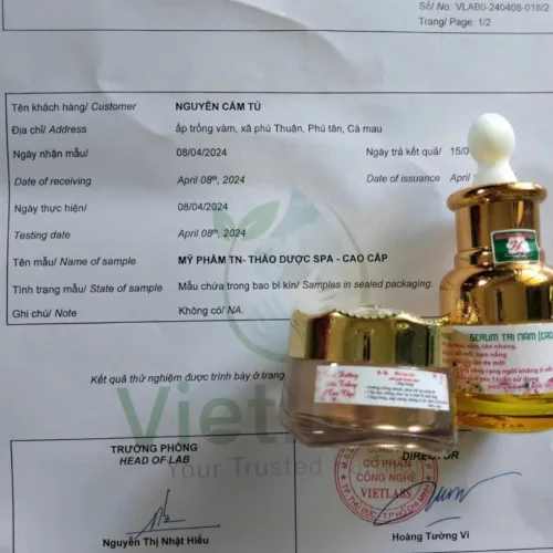 Bộ Spa Tái Tạo Gia Truyền gồm Kem Face 10g và Serum 15ml