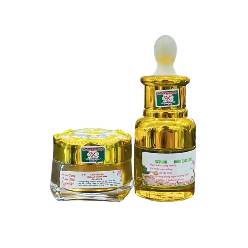 Bộ Spa Tái Tạo Gia Truyền gồm Kem Face 10g và Serum 15ml