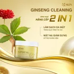 Combo Serum 80ml và Bột Rửa Mặt Sâm Vàng MQ Skin