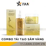 Combo Serum 80ml và Bột Rửa Mặt Sâm Vàng MQ Skin