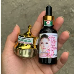 Combo Thảo Dược Gia Truyền Spa Kem Face 10g &amp; Serum 15ml Hỗ Trợ Da Thâm Nám Tàn Nhang Phiên Bản Mới