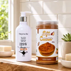 Combo Ủ Trắng Body White Magic 31MAY 250ml + Bột Cacao Nguyên Chất 500g