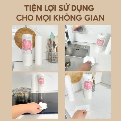 Bảng giá sỉ cuộn Khăn Lau Đa Năng Top Gia 100 Tờ Siêu Da Tái Sử Dụng