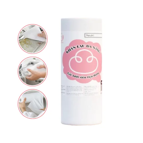 Cuộn Khăn Lau Đa Năng Top Gia 100 Tờ Siêu Da Tái Sử Dụng phù hợp để tham khảo khi chọn Khăn giấy, khăn lau nhà, túi đựng rác