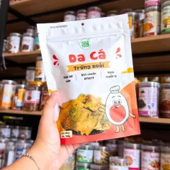 Bảng giá sỉ da Cá Trứng Muối Thương Hiệu Yolo Thơm Ngon - Gói 100g