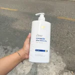 Dầu Gội Dove Ceramide Phục Hồi Hư Tổn 880g - Chai Xanh