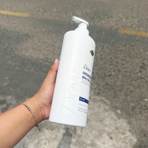 Dầu Gội Dove Ceramide Phục Hồi Hư Tổn 880g - Chai Xanh
