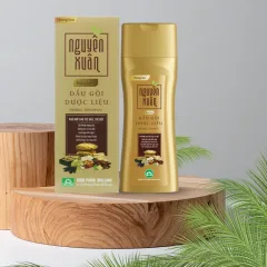 Dầu Gội Dược Liệu Nguyên Xuân Bồng Bềnh 250ml - Màu Kem