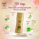 Dầu gội dược liệu Nguyên Xuân Bồng Bềnh màu kem, 250ml