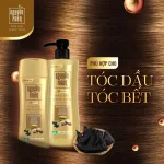 Dầu gội dược liệu Nguyên Xuân Bồng Bềnh màu kem, 250ml