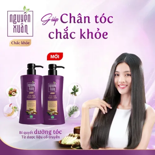 4 Bước kiểm tra Dầu gội cho tóc yếu Nguyên Xuân trước khi dùng
