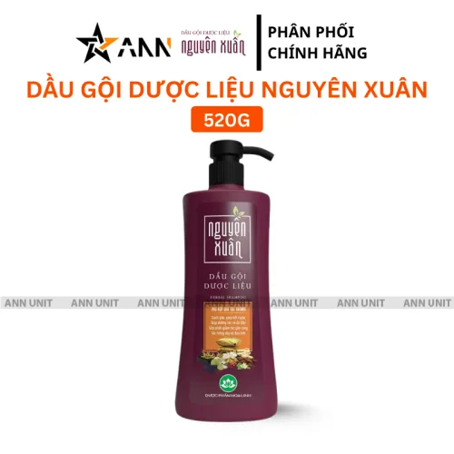 Sỉ dầu Gội Dược Liệu Nguyên Xuân Cho Tóc Thường 450ml - Chai Đỏ