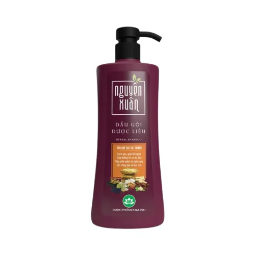 Dầu Gội Dược Liệu Nguyên Xuân Cho Tóc Thường 520g - Chai Đỏ – một lựa chọn đáng tham khảo trong mỹ phẩm nguyên xuân