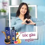 Dầu Gội Dược Liệu Nguyên Xuân Sạch Gàu 275ml - Màu Xanh Dương Đậm