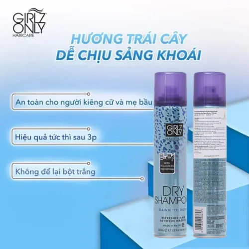 3. Chuẩn bị tóc và bình xịt trước khi dùng