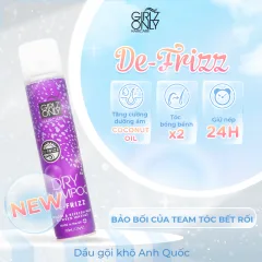 Dầu Gội Khô Girlz Only Màu Tím 200ml - Dầu Gội Khô Hương Nho
