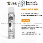 Dầu gội khô Girlz Only No Residue Nude màu xám, 200ml