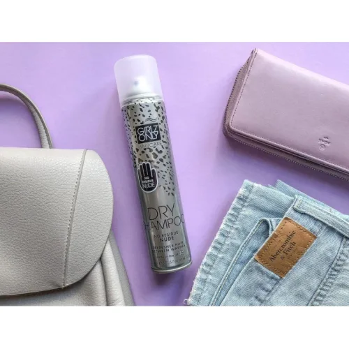 Dầu gội khô Girlz Only No Residue Nude màu xám, 200ml