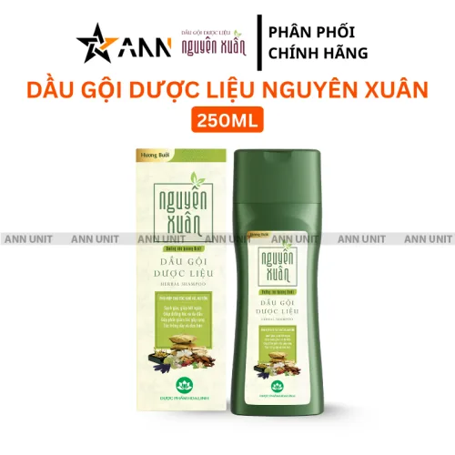 Bảng giá sỉ dầu Gội Nguyên Xuân Dược Liệu Dưỡng Tóc Hương Bưởi 250ml - Xanh Lá Nhạt