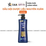 Dầu gội dược liệu Nguyên Xuân sạch gàu xanh dương đậm, chai 450ml