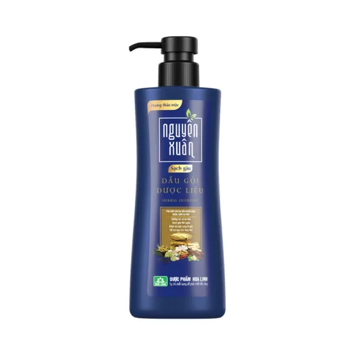 Khám phá Dầu Gội Nguyên Xuân Dược Liệu Sạch Gàu 450ml - Xanh Dương Đậm thuộc nhóm mỹ phẩm nguyên xuân