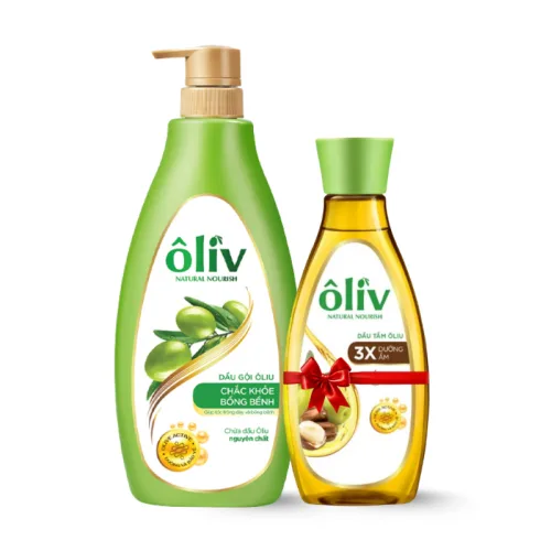 Khám phá Dầu Gội Ôliu Ôliv Giúp Tóc Chắc Khỏe Bồng Bềnh 650ml - Tặng Dầu Tắm Oliu 3x Dưỡng Ẩm thuộc nhóm mỹ phẩm ôliv