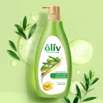Dầu gội Ôliv Ôliu 650ml kèm dầu tắm Oliu 3X dưỡng ẩm