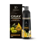 Dầu Gội Phủ Bạc Yeho Y1 425g - Dầu Gội Nhuộm Phủ Bạc Màu Đen